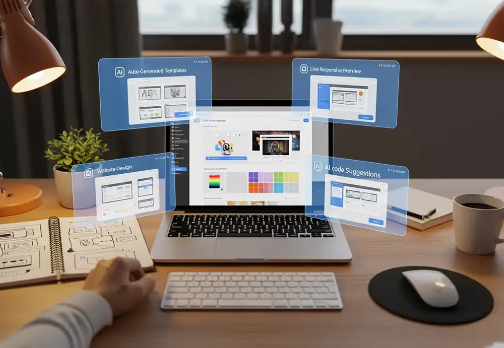 website design homepage