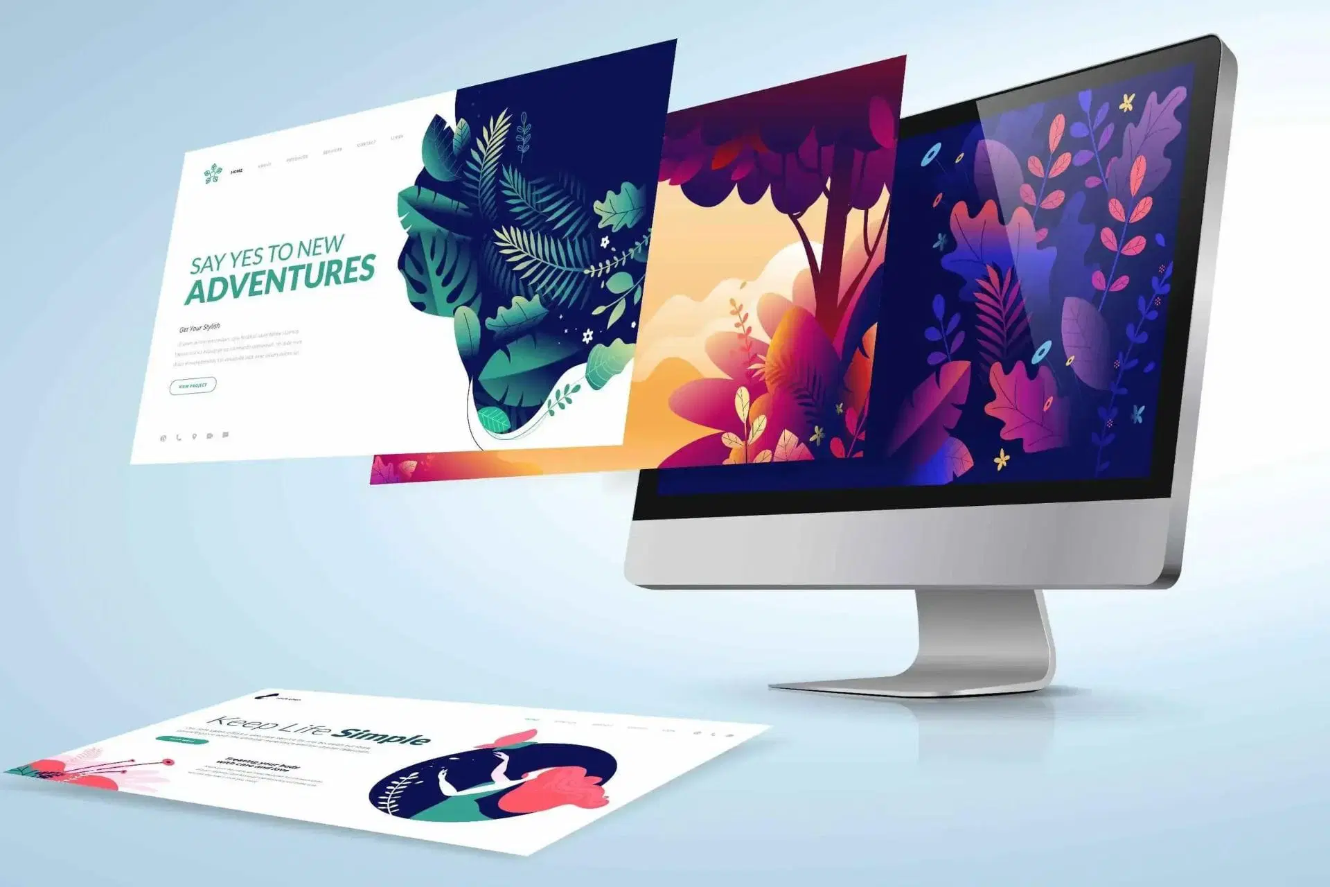 website layout