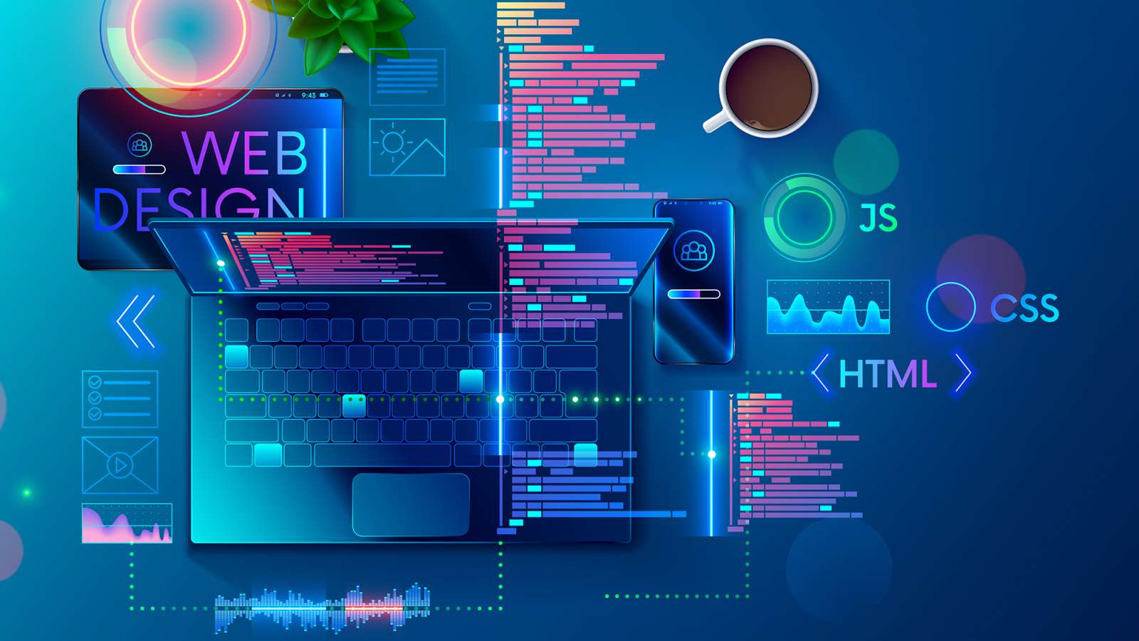 xu huong thiet ke website phang