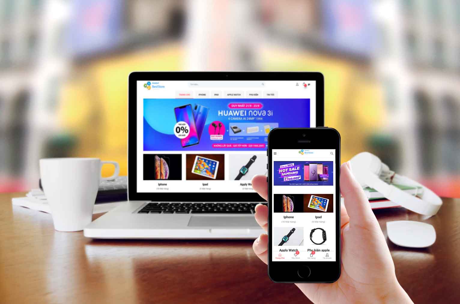 thiet ke web de ban hang